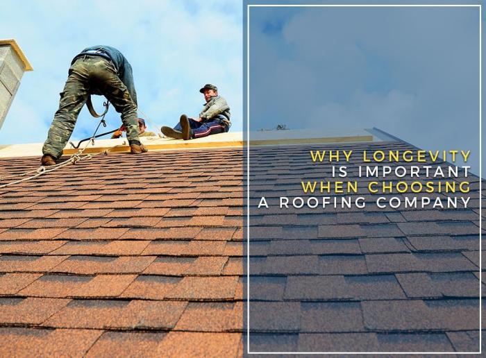 Why Longevity is Important When Choosing a Roofing Company